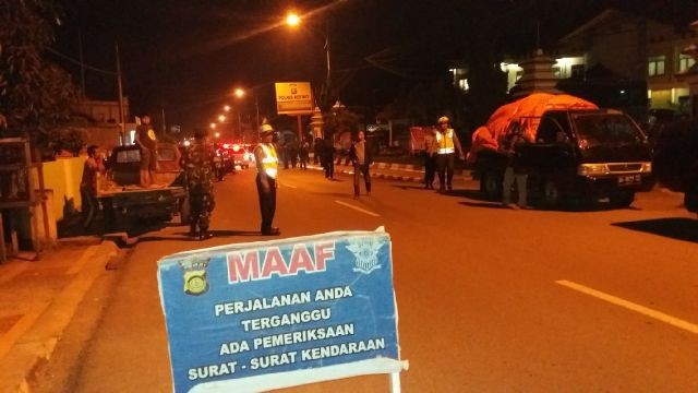 Cipta Kondisi, Polsek Tanah Putih Tanjung Melawan Gelar Razia 